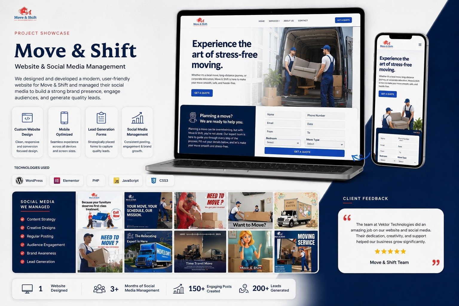 Move and Shift Website