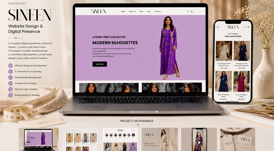 Sineen Shopify Store